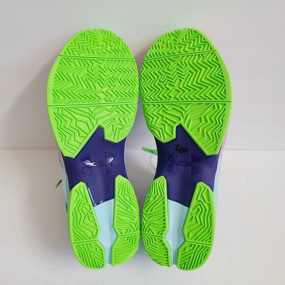 NEW Under Armour Curry 2 Retro Northern Lights Shoes 3026052-600 Size 10 - Picture 8 of 8